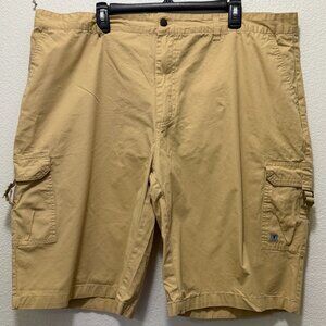 Stacy Adams men's yellow cargo shorts, size 44W
